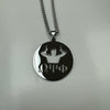 Omega Man Stainless Pendant Necklace