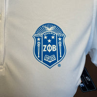 Zeta Cool & Dry Mesh Polo White