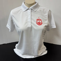 Delta Cool & Dry Mesh Polo White