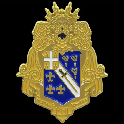 Alpha Phi Omega Shield Lapel Pin
