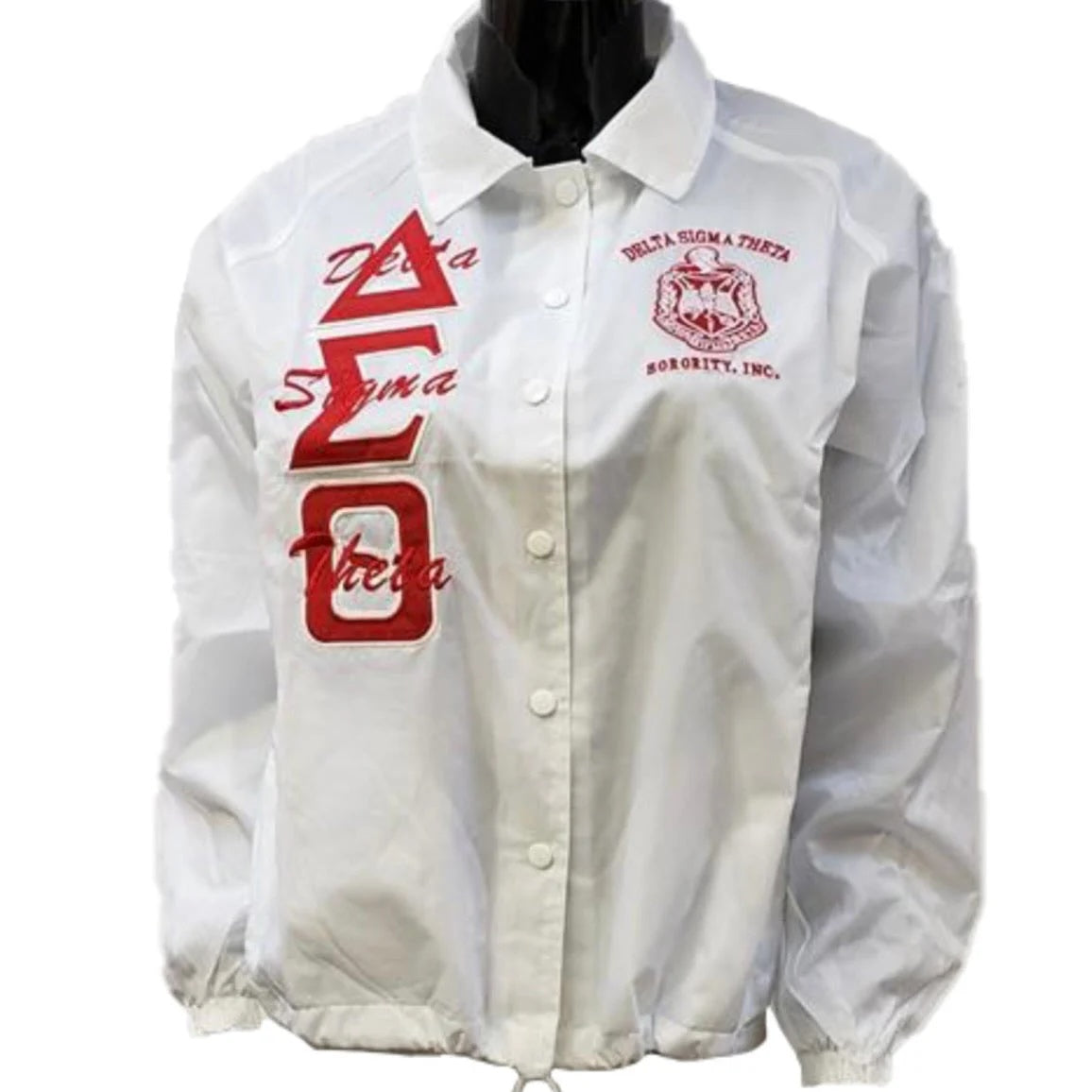 Delta - White  Line Jacket (Customize Labor Only)