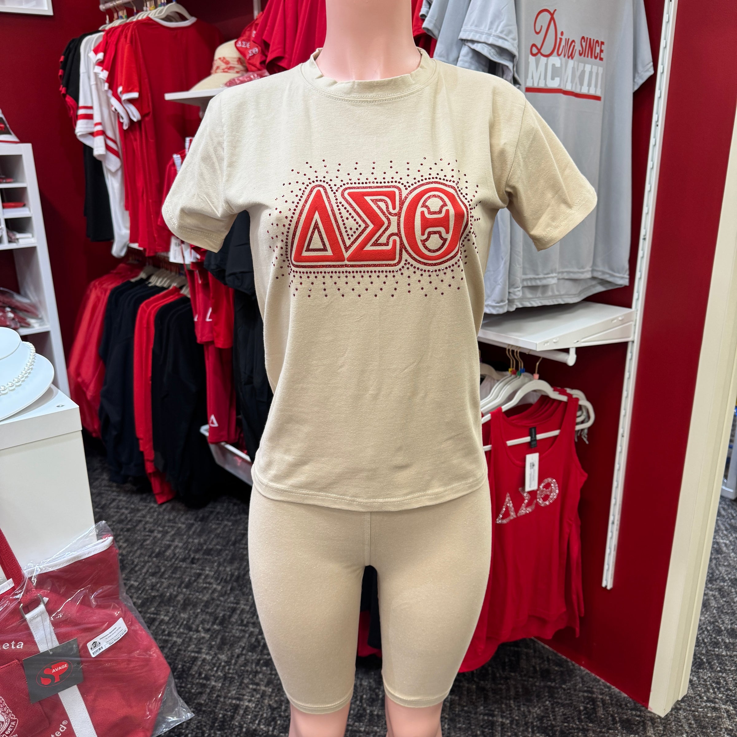 Delta Sand T-shirt and Short Set