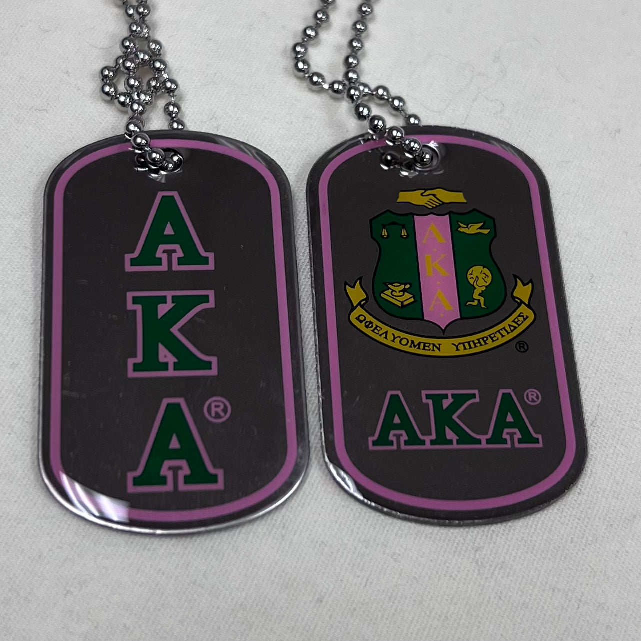 AKA Reversible Dog Tag Necklace