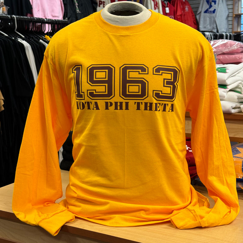 Iota 1963 Gold L/S T-shirt
