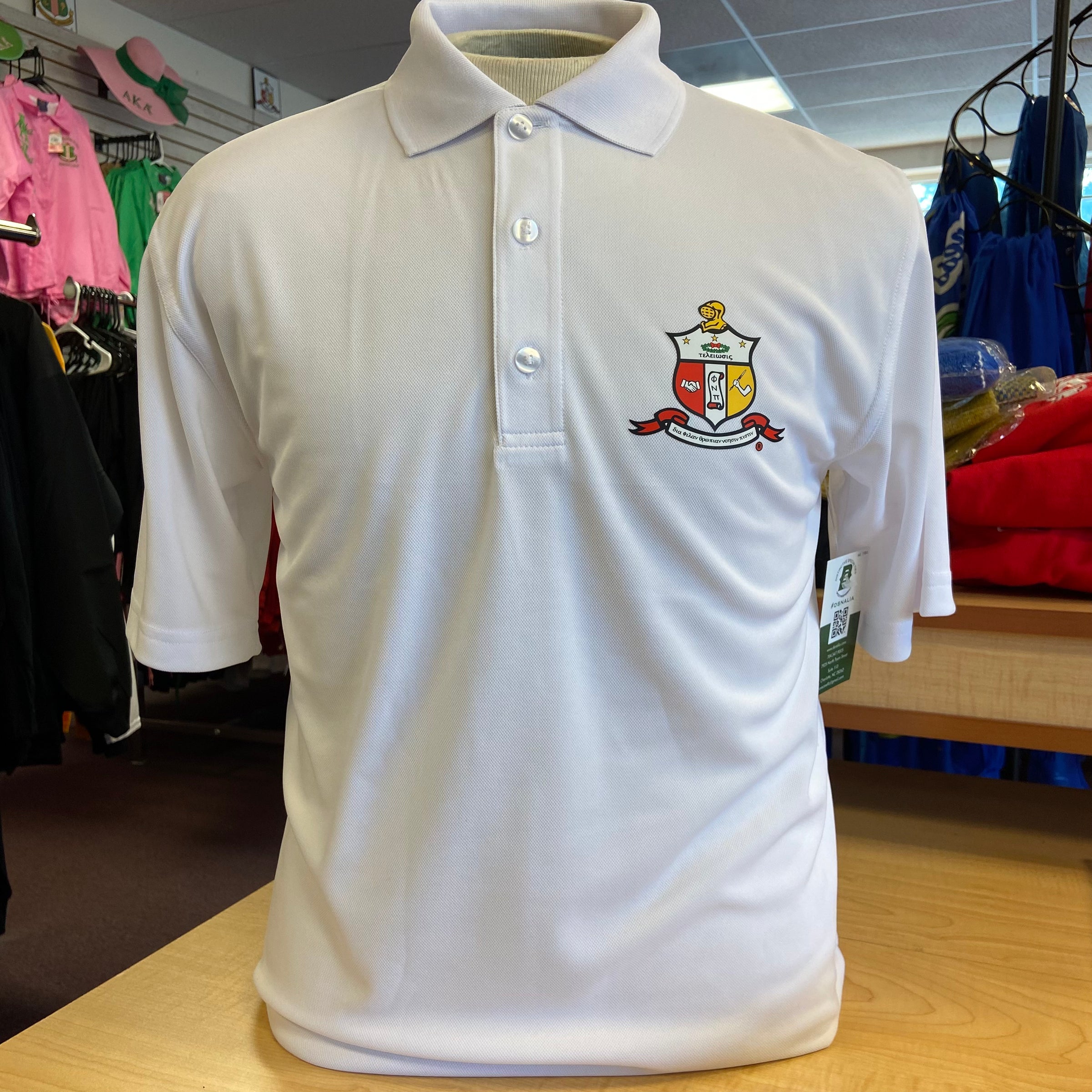 Kappa Cool & Dry Mesh Polo White