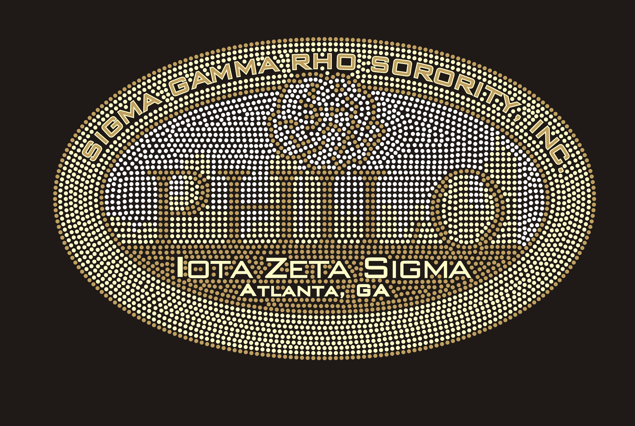 SGRho Iota Zeta Sigma "Philos" Bling T-shirt