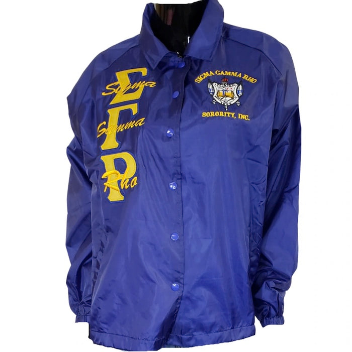 SGRho Theta Eta Sigma Fall 2023 Chapter Line Jackets Blue