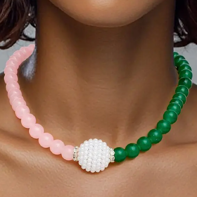 AKA Beaded Necklace - New