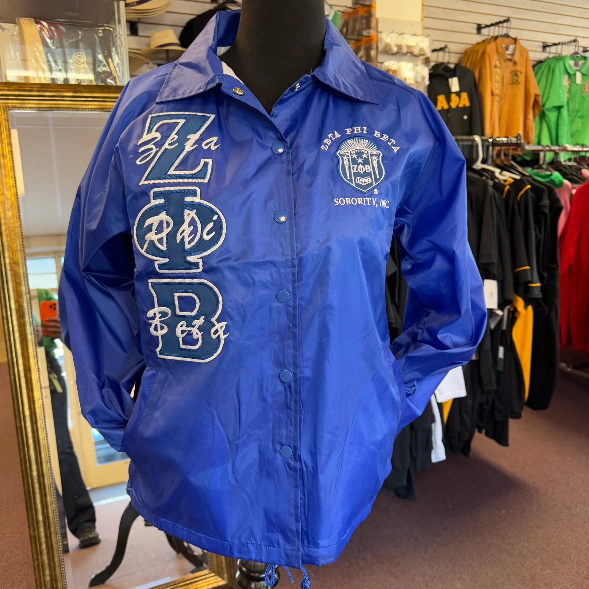 Zeta - Blue Line Jacket (Customize Labor Only)