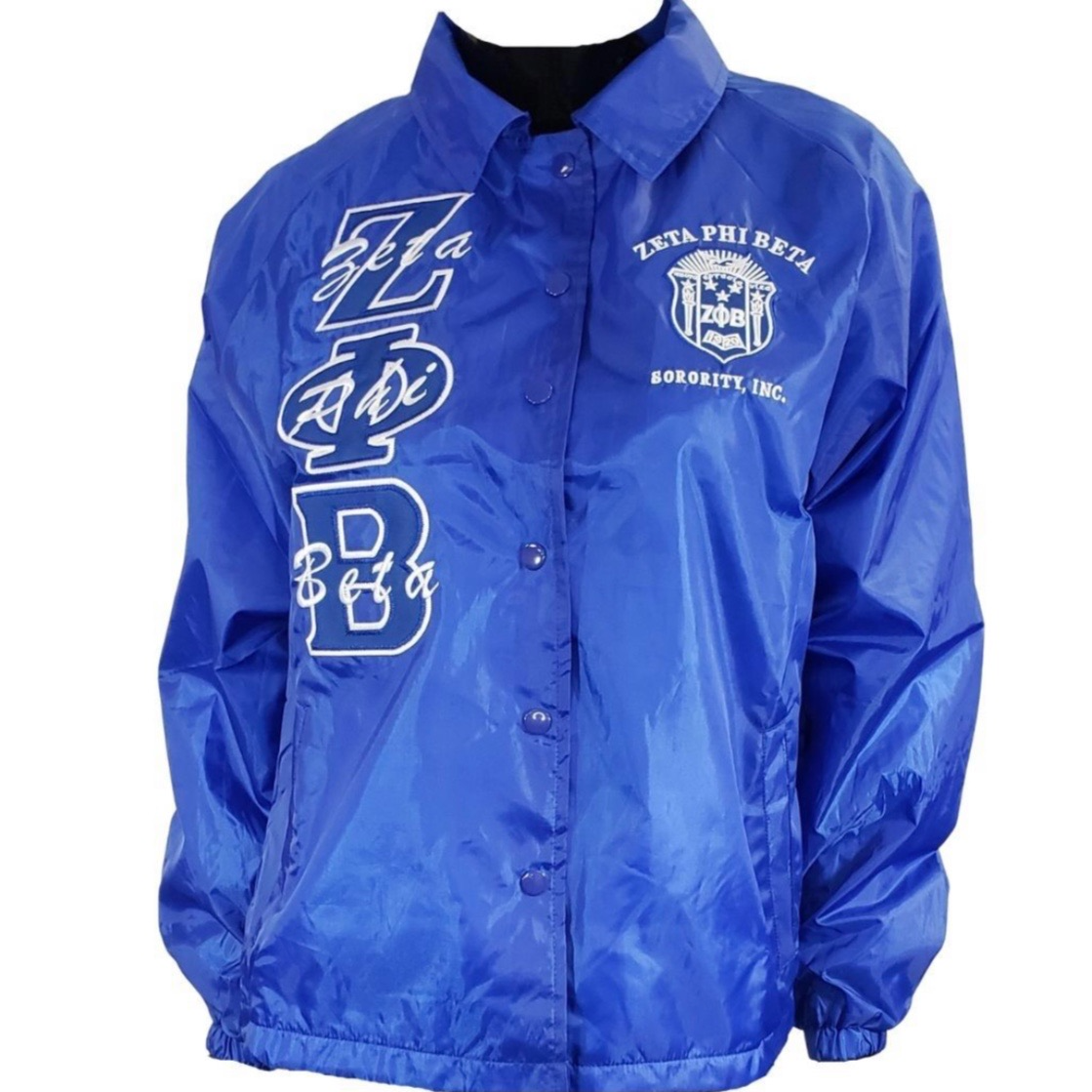 Zeta - Upsilon Xi Spring 2024 Chapter Blue Line Jacket (Labor Only)