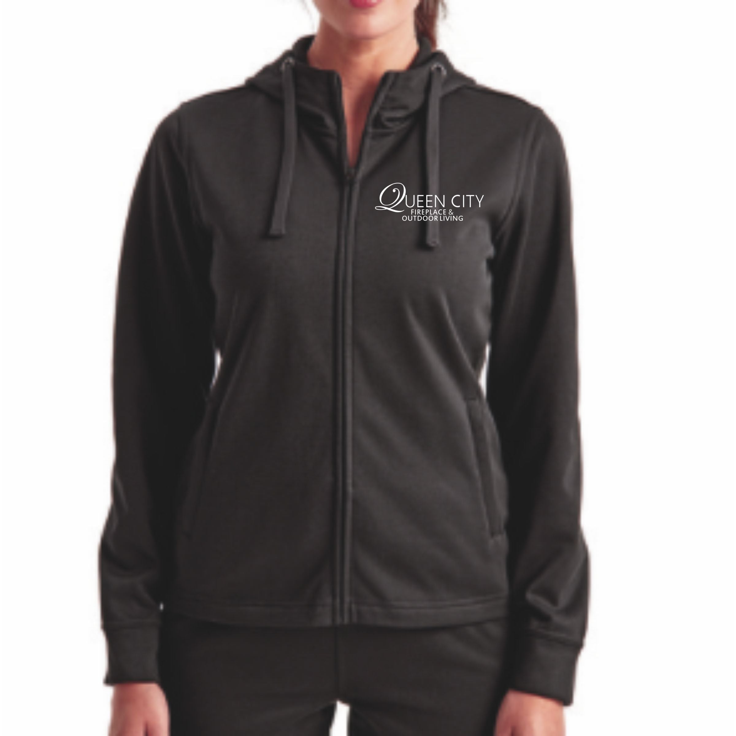 Queen City Fireplace & Outdoor Living Black Apparel