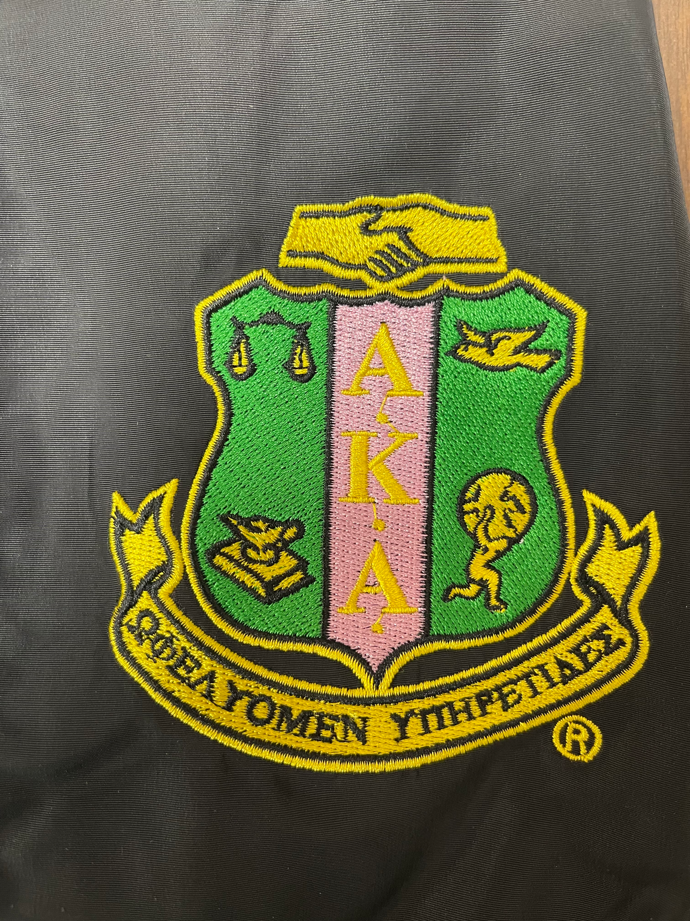 AKA Satin Bomber Jacket