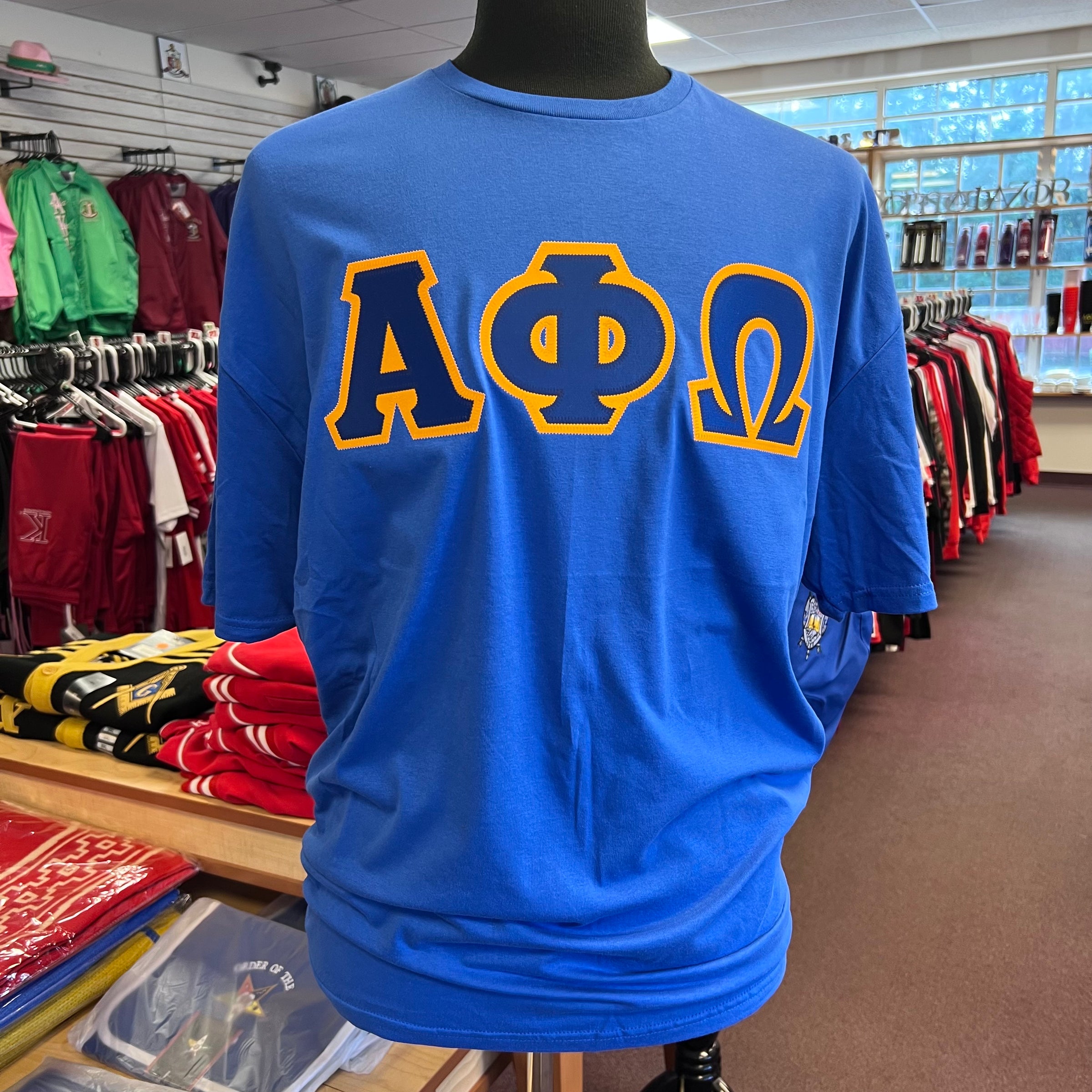 Alpha Phi Omega Letters T-shirt