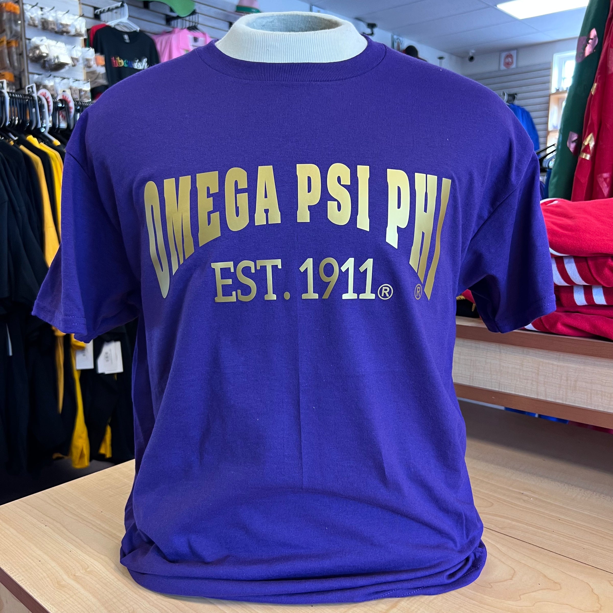 Omega Est T-shirt Purple