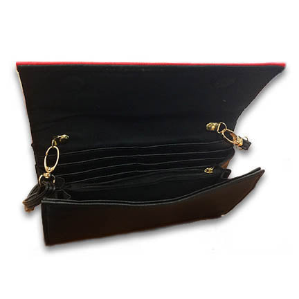 SGRho Faux Leather Crossbody Clutch Purse