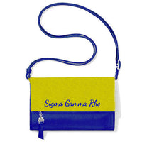 SGRho Faux Leather Crossbody Clutch Purse