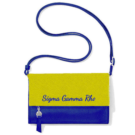SGRho Faux Leather Crossbody Clutch Purse