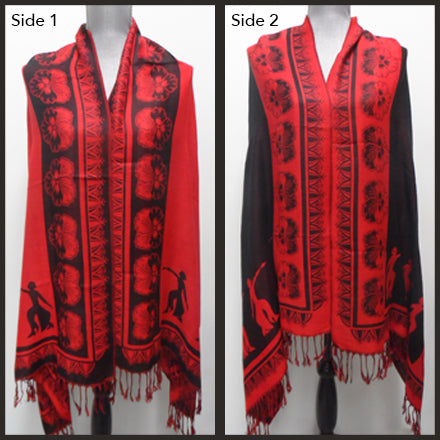 Delta Pashmina Reversible Scarf