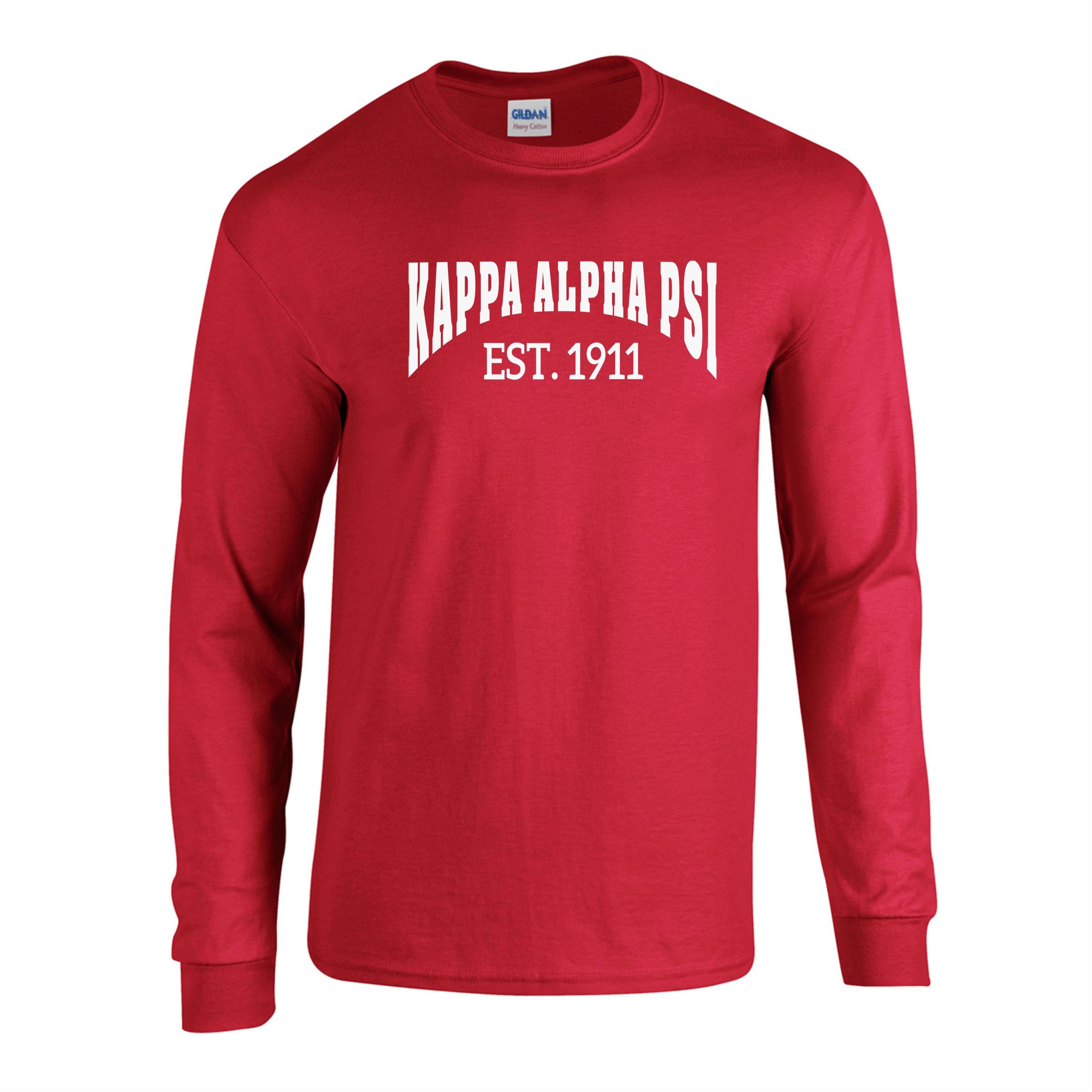 Kappa Est. 1911 L/S T-shirt Red