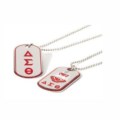 Delta Reversible Dog Tag Necklace