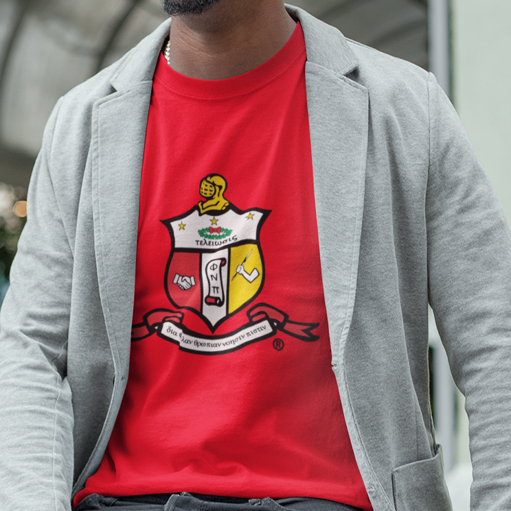 pint lijst ras Kappa Shield Red Crew neck T-shirt – Distinctive Specialties