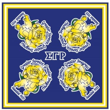 SGRho Silk Scarf