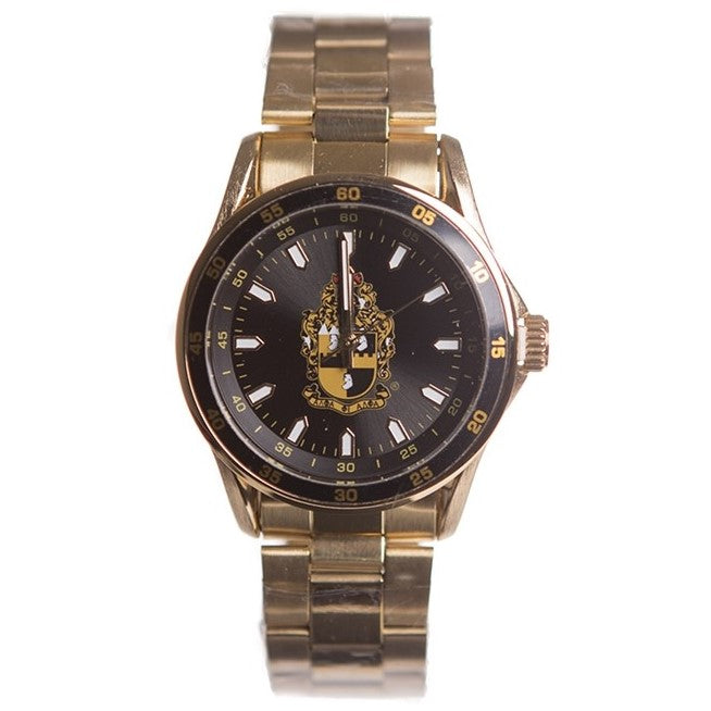 Alpha Steel Watch with Shield