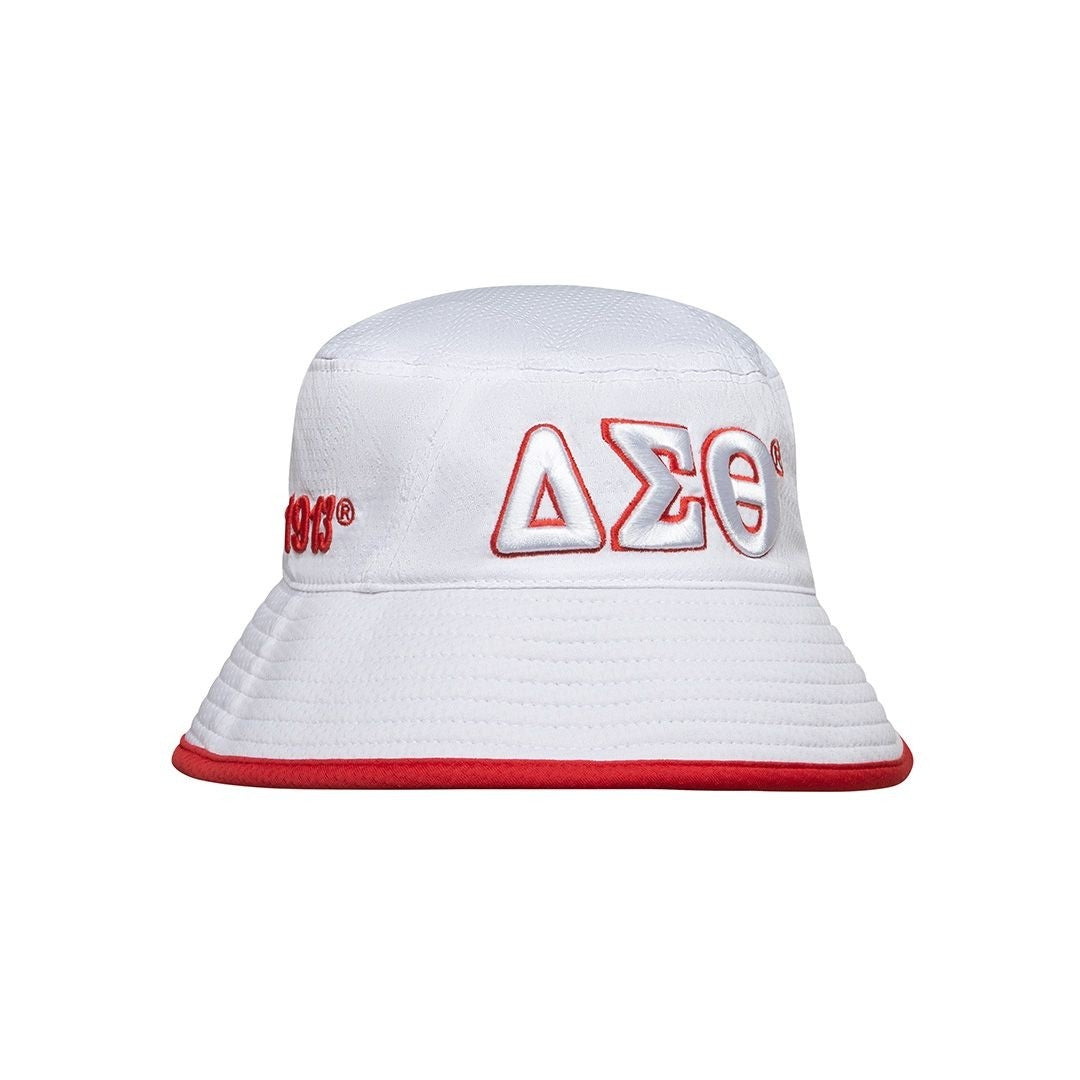 Delta Novelty Bucket Hat White