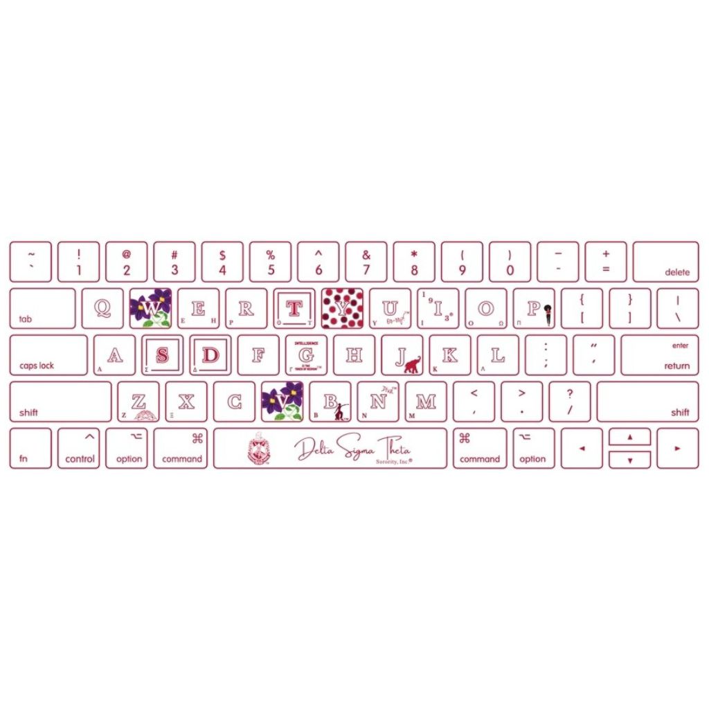 Delta Silicone Keyboard Cover - made for the Macbook Pro/Air
