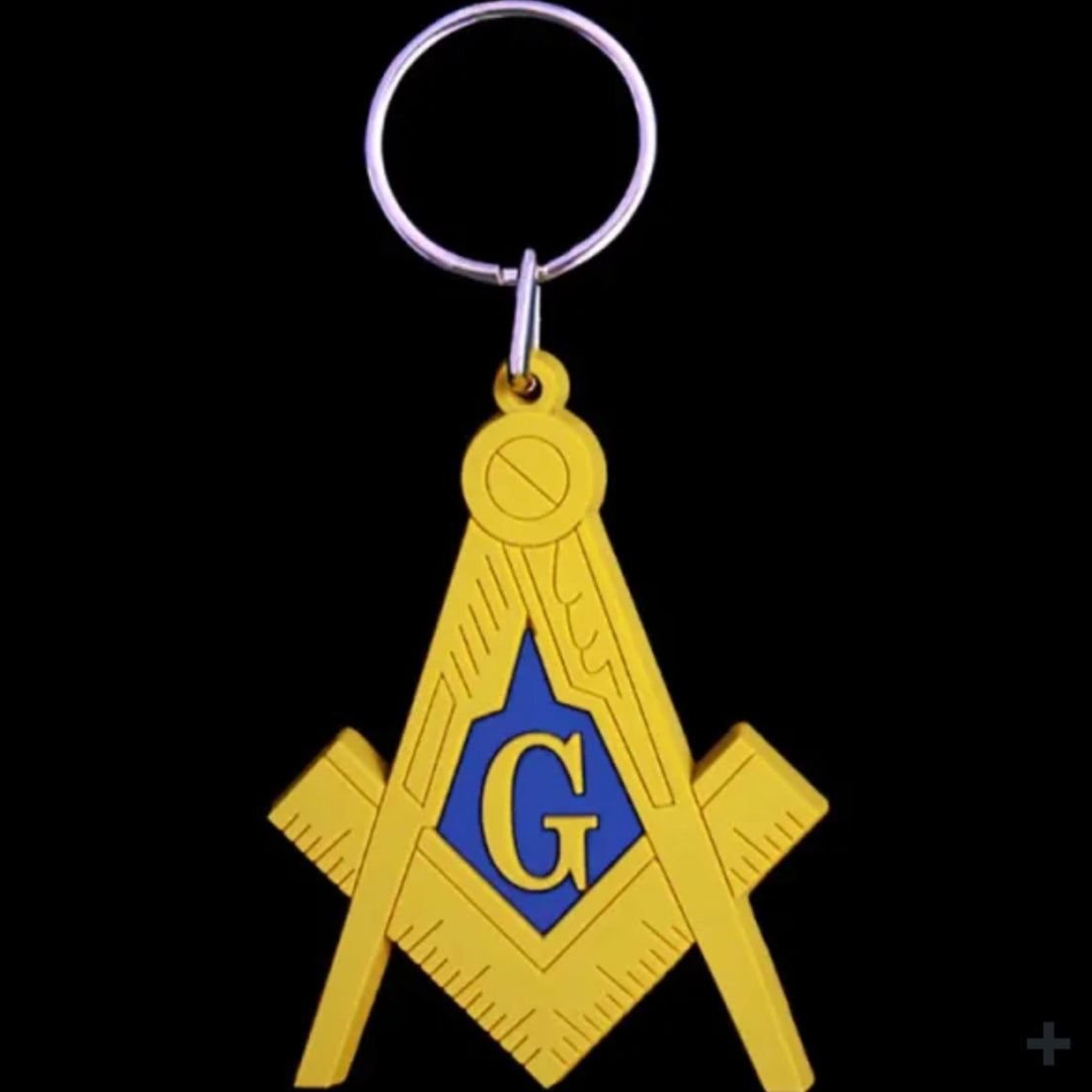Mason Shield PVC Key Chain