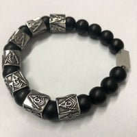 Mason Genuine Onyx Stones Bracelets