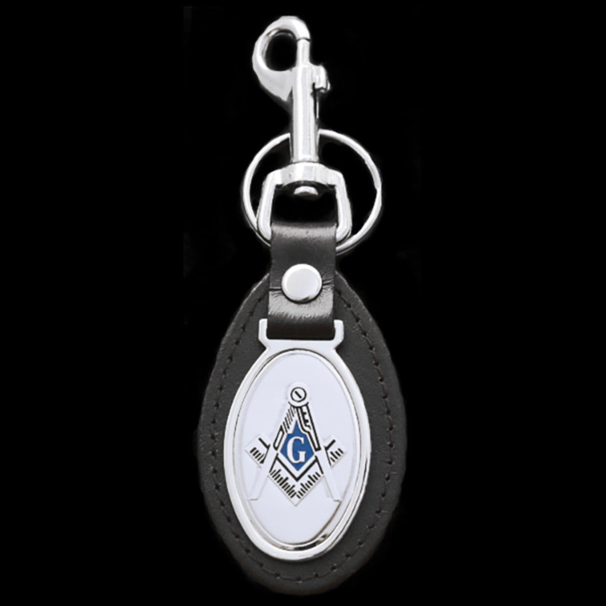 Mason Leather Fob Key Chain