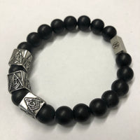 Mason Genuine Onyx Stones Bracelets