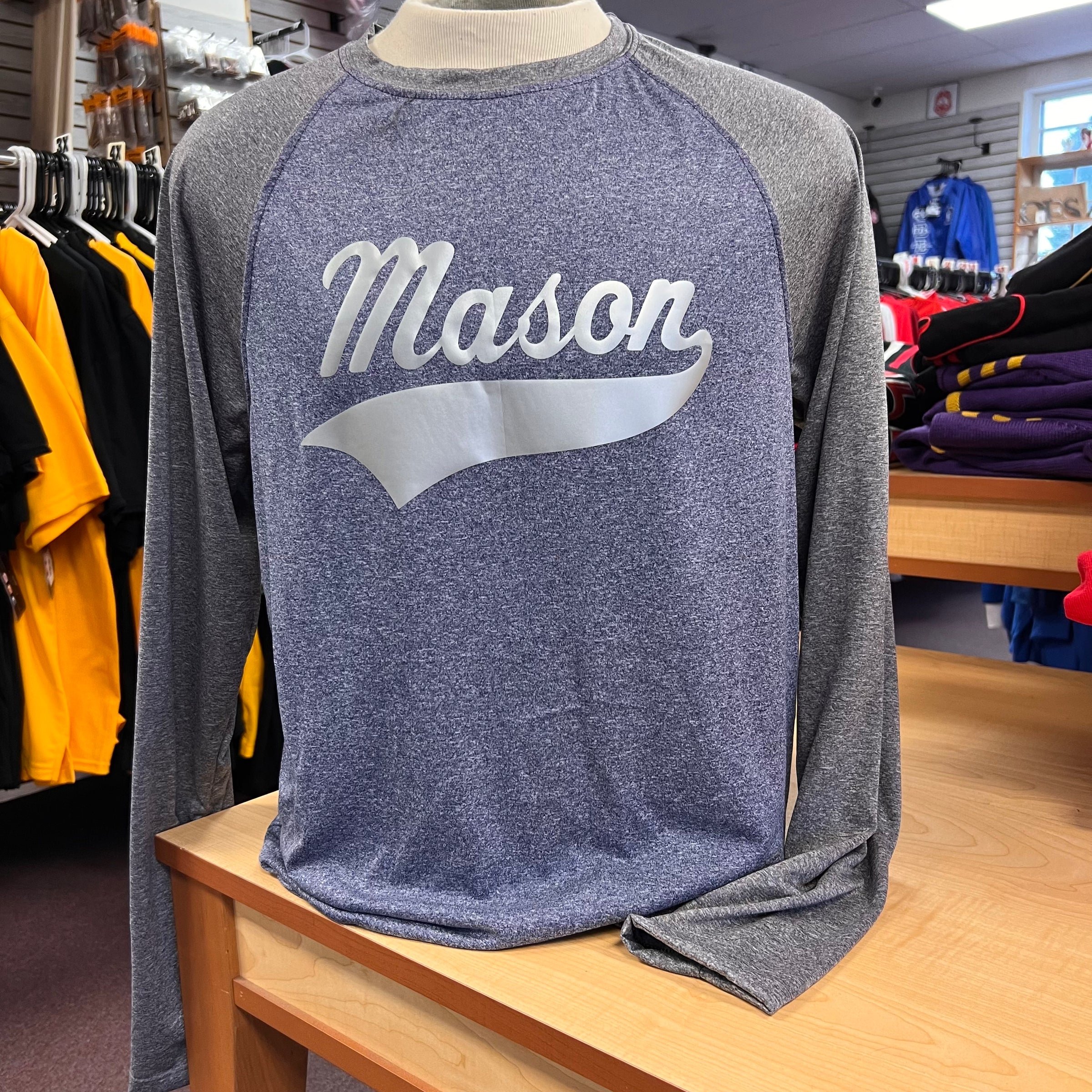 Mason 2 Color Raglan Long Tee