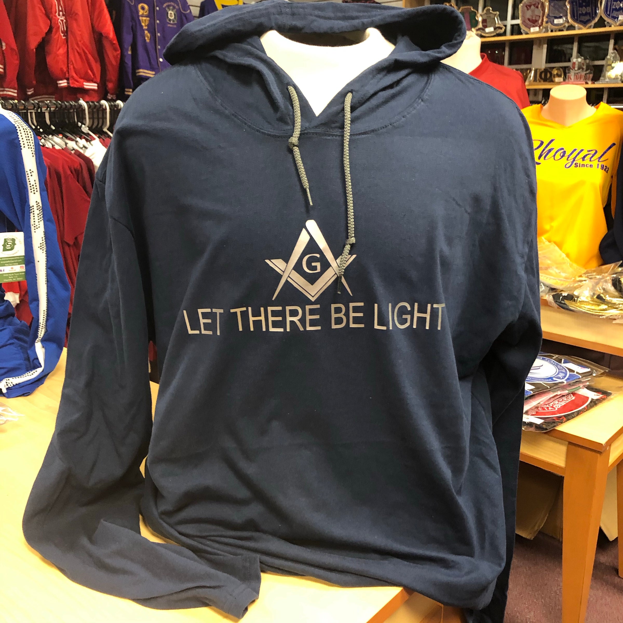 Mason Lightweight Long Sleeve Hooded T-shirt Small