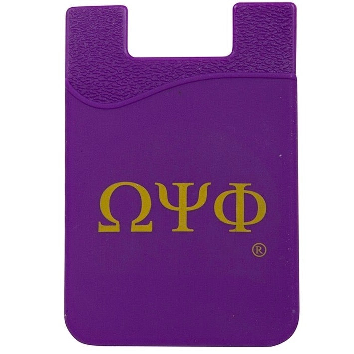Omega Silicone Phone Wallet