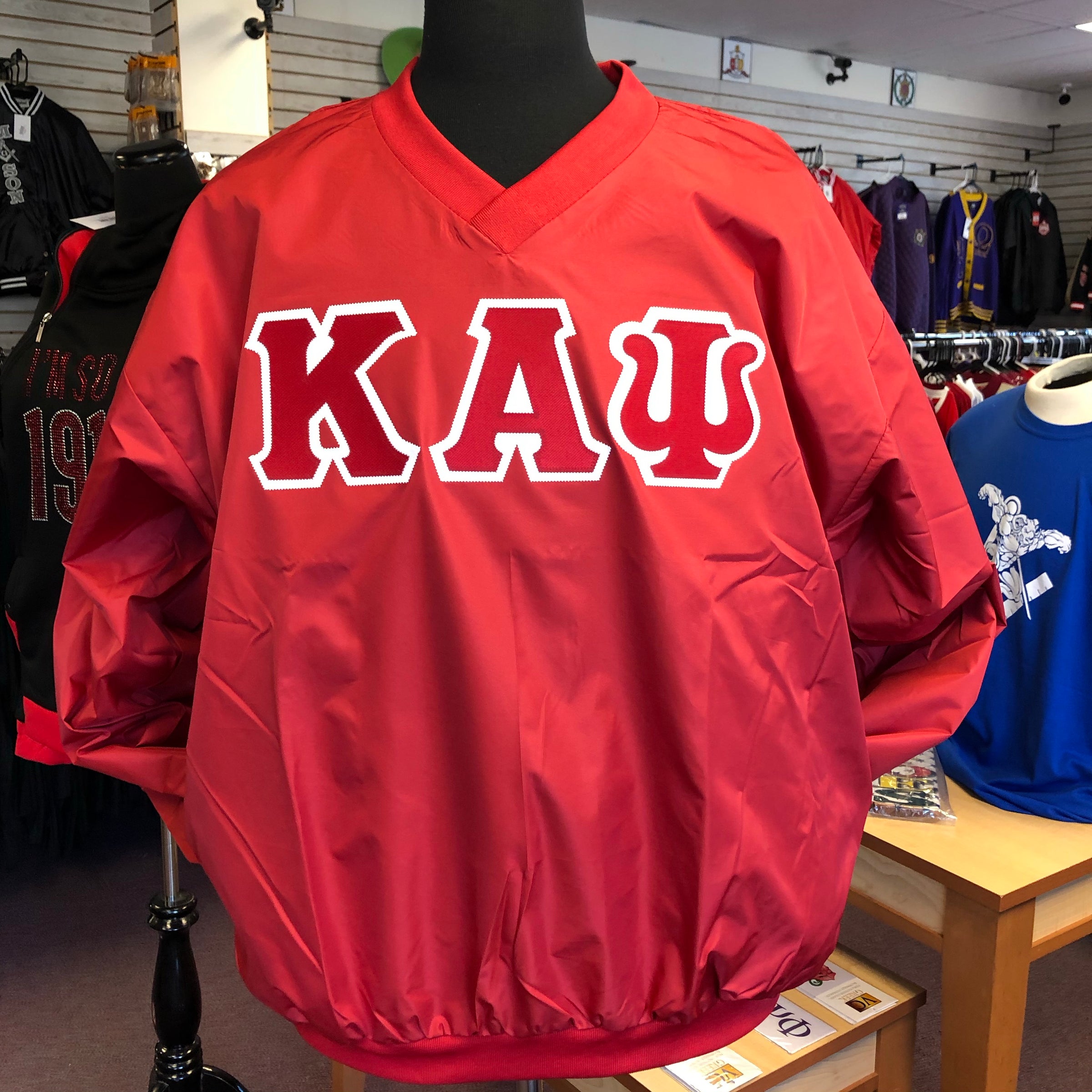 Kappa Windshirt with Twill Letters