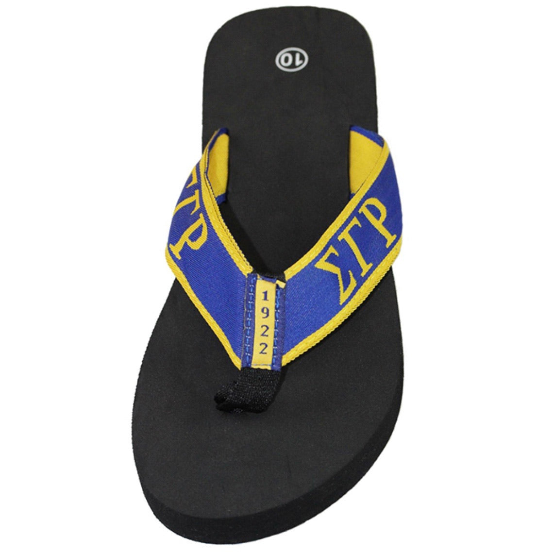 SGRho Flip Flops with Satin Shoe Bag