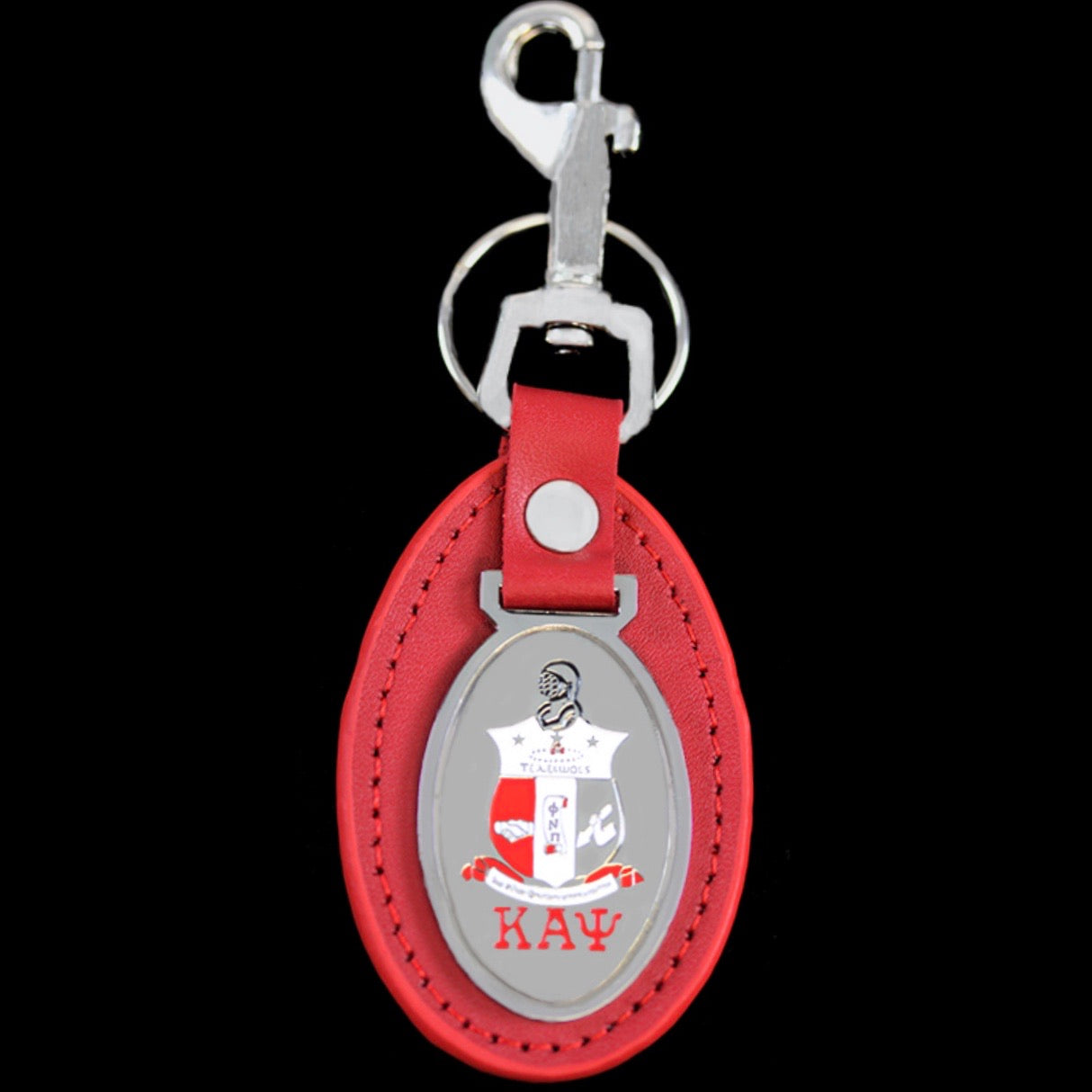 Kappa Leather Fob Key Chain