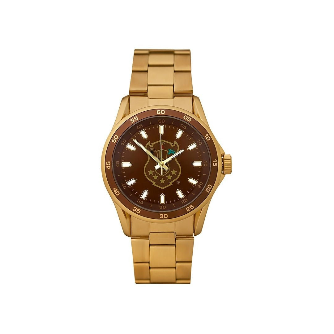 Iota Steel Watch with Shield