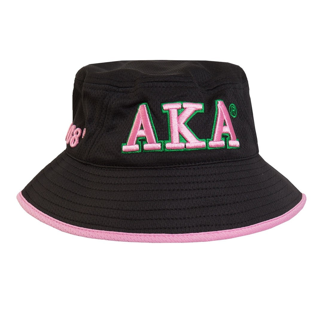 AKA Novelty Bucket Hat Black