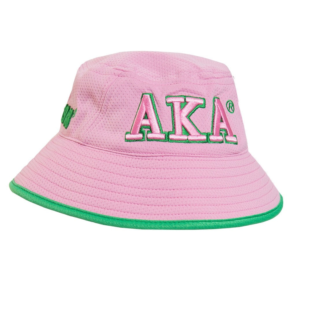 AKA Novelty Bucket Hat Pink