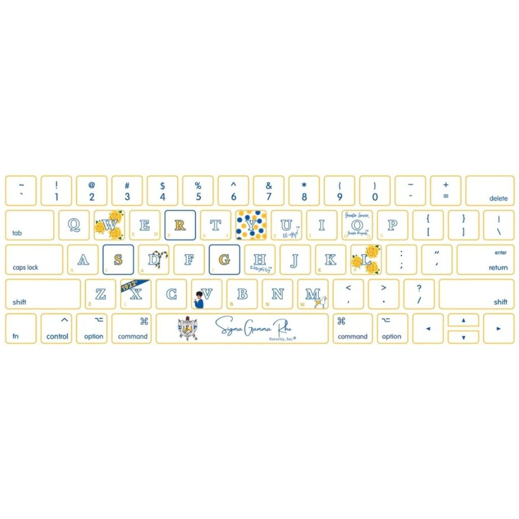 SGRho Silicone Keyboard Cover - made for the Macbook Pro/Air