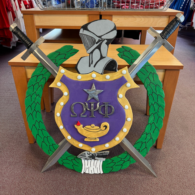 Omega Large Wood Shield