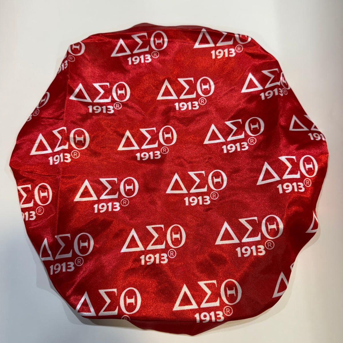Delta Satin Bonnet Red