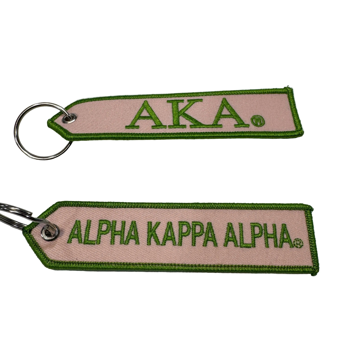 AKA Embroidered Key Chain