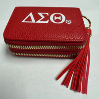 Delta Double Zipper Wallet