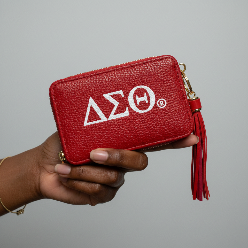 Delta Double Zipper Wallet
