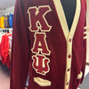 Kappa Varsity Cardigan Crimson and Cream