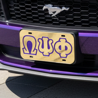 Omega Auto Front Plate Gold